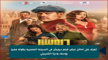تعرف على أماكن عرض فيلم درويش في السينما المصرية بطولة عمرو يوسف ودينا الشربيني